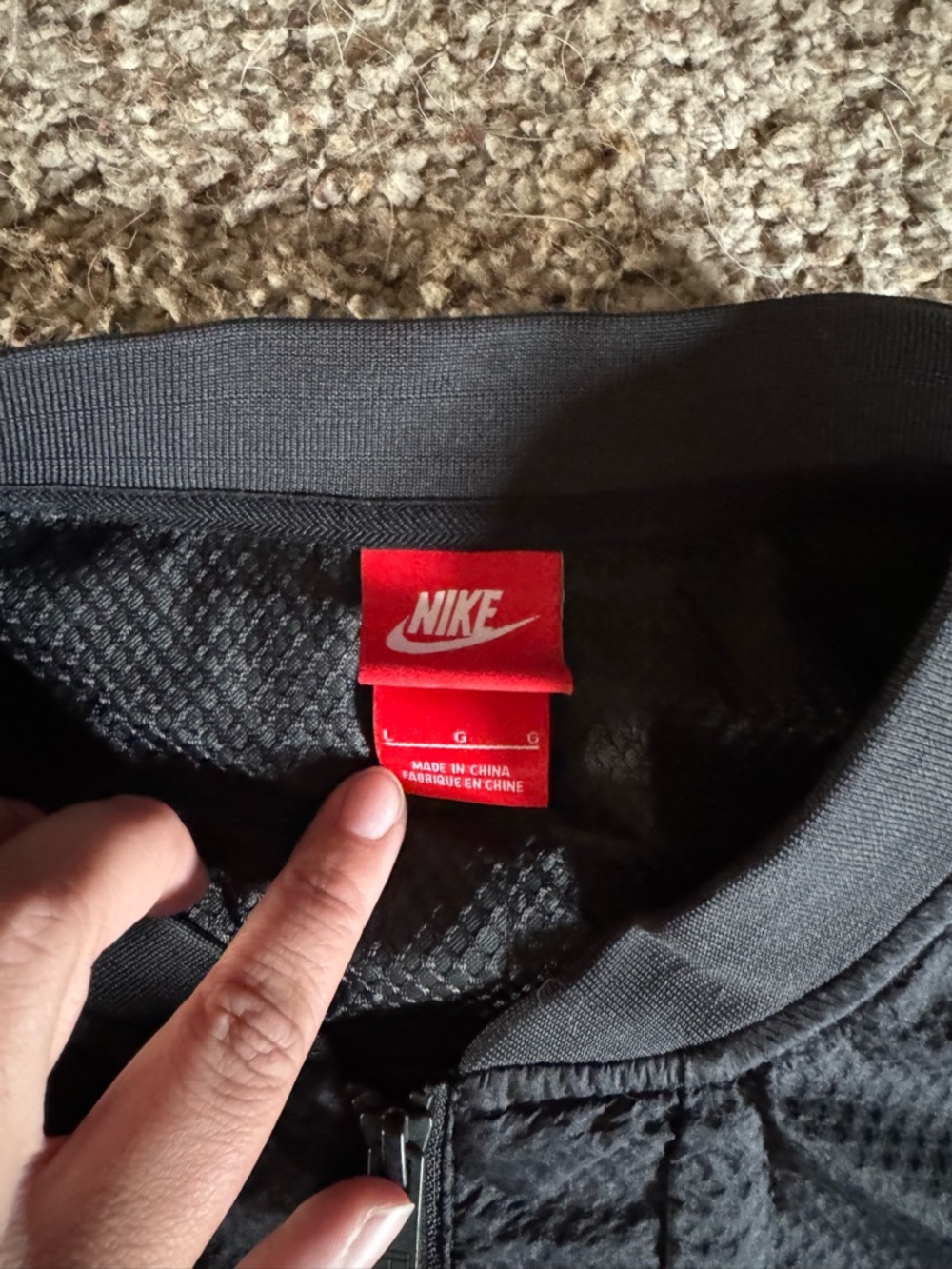 Nike Court Bomber Jacket Size Large - Picture 4 of 5